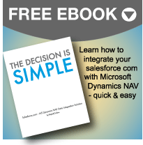 integrate salesforce with ms dynamics nav