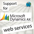 MS Dynamics AX Integration: Support for MS Dynamics AX AIF Web Services MS Dynamics AX Integration: Support for MS Dynamics AX AIF Web Services