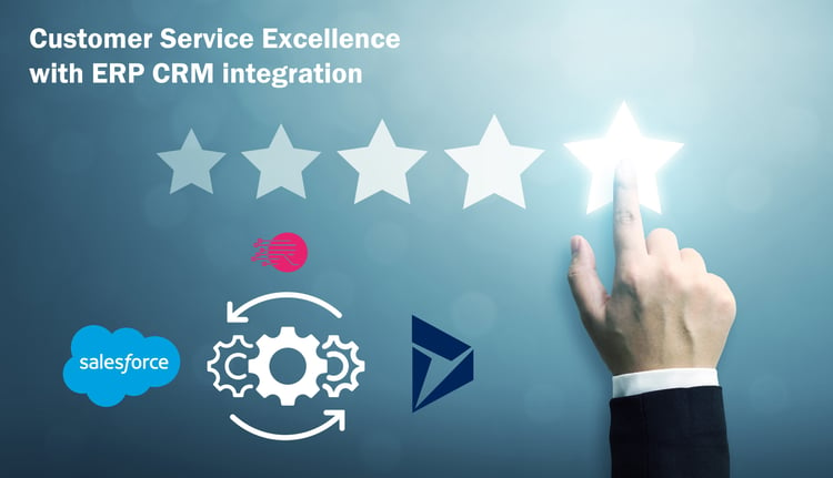 Customer Service Excellence with ERP CRM integration