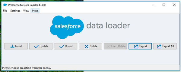 Migrating data to and from Salesforce using the Salesforce Data Loader