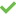 checkmark