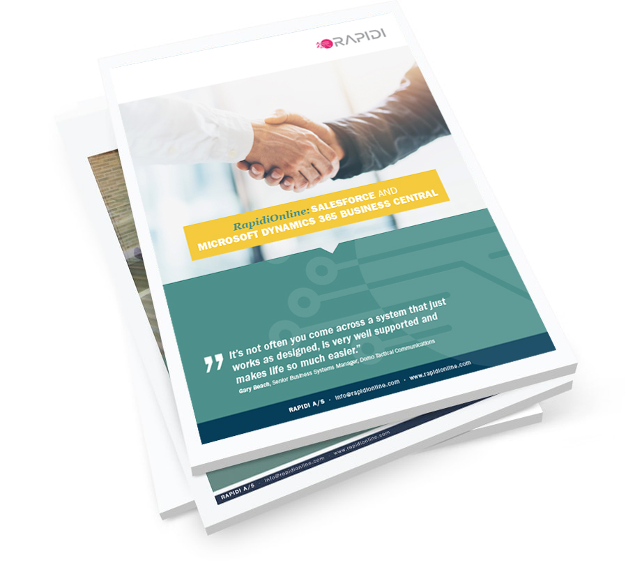 Integración Salesforce Microsoft Dynamics 365 Business Central