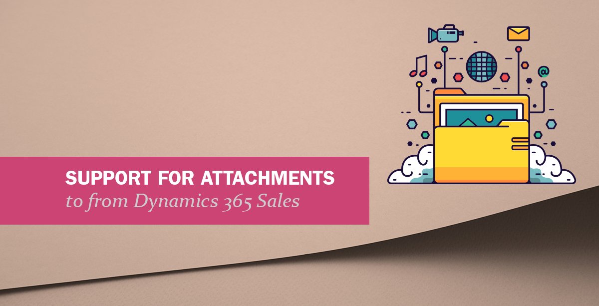 Support for Attachment to from Dynamics 365 Sales (read or write)