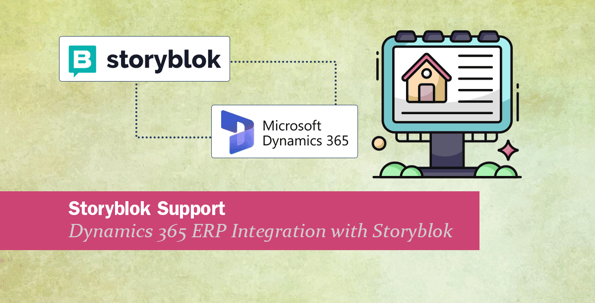 storyblok support for erp integration