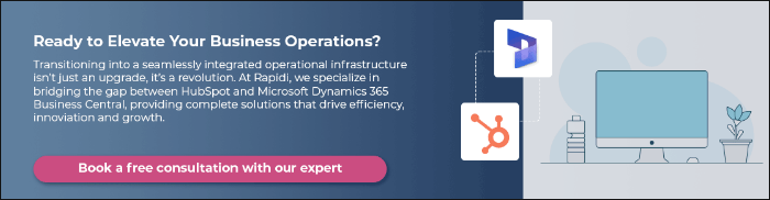 Hubspot Dynamics 365 BC Integration - talk to expert