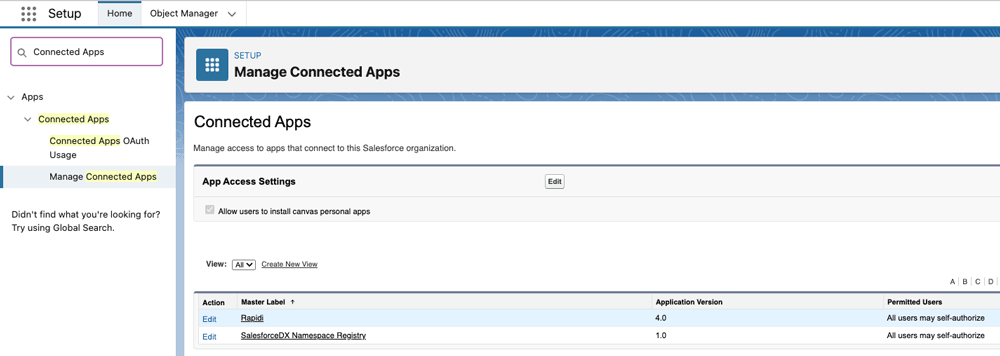 Gérer les applications connectées