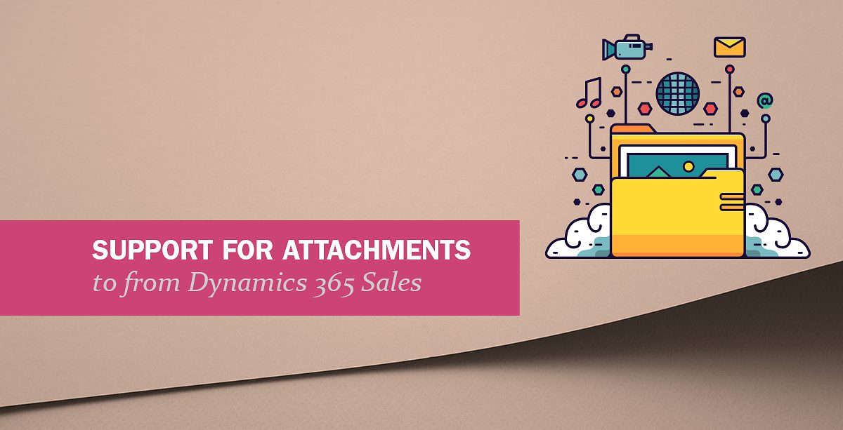 Prise en charge des pièces jointes depuis et vers Dynamics 365 Sales (lecture ou écriture)
