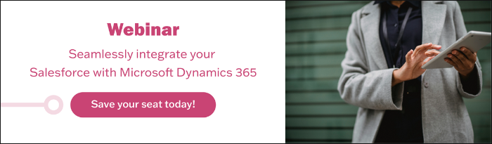 webinar integrate salesforce dynamics 365