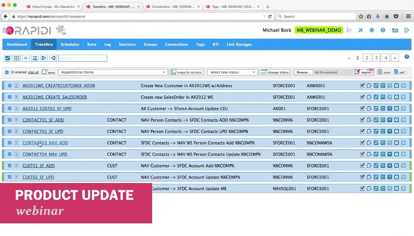 VIDEO: MyRapidi Product Update Webinar January 2018