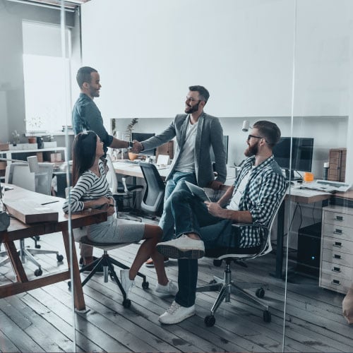 Das Rapidi-Team bei der Arbeit