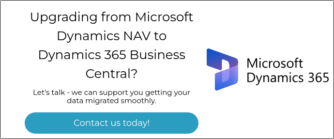 Upgrading from Microsoft Dynamics NAV to Dynamics 365 Business Central?
