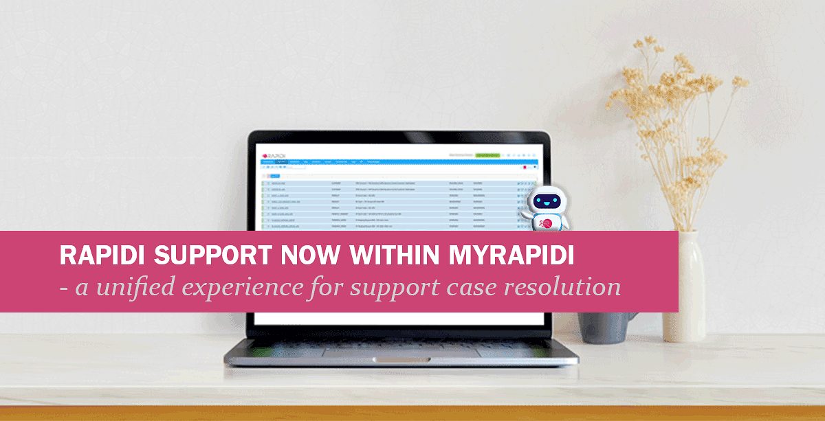 Support Is Now Built Into MyRapidi