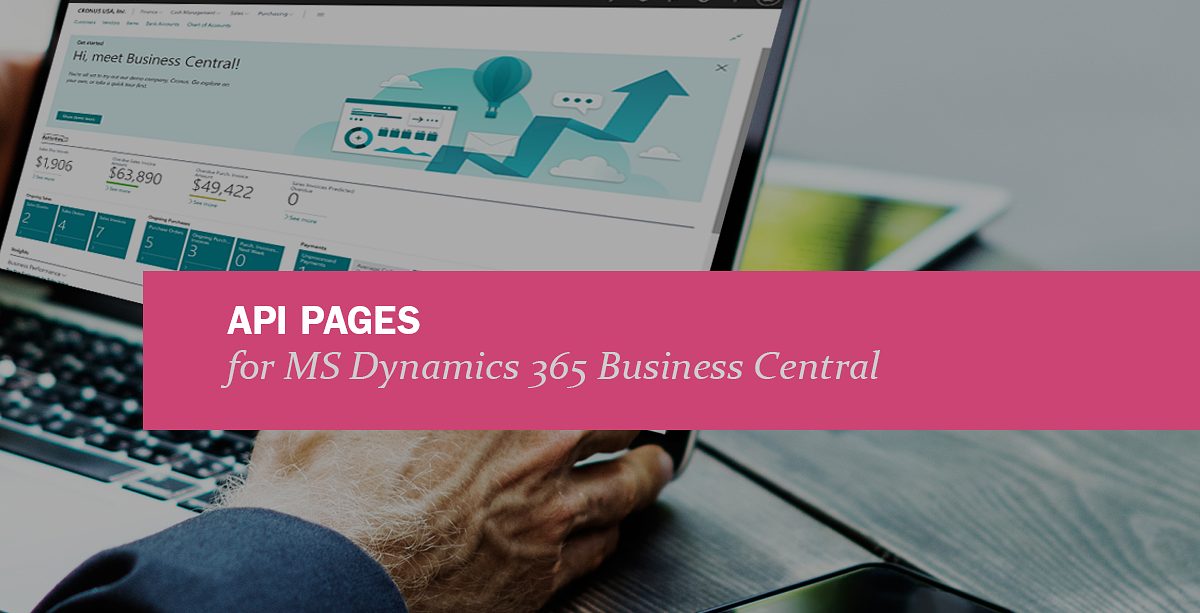 Was sind API-Seiten in Microsoft Dynamics 365 Business Central?