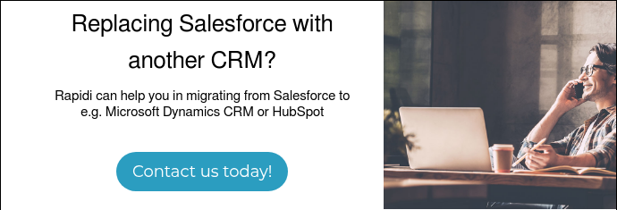 Replacing Salesforce with another CRM?