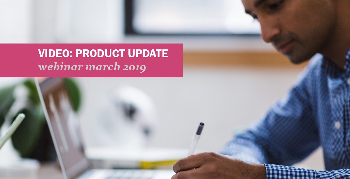 VIDÉO : webinaire de mise à jour produit MyRapidi de mars 2019