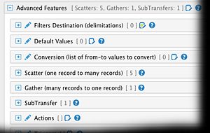 Nueva sección "Advanced Features" en Transfers (febrero de 2015)